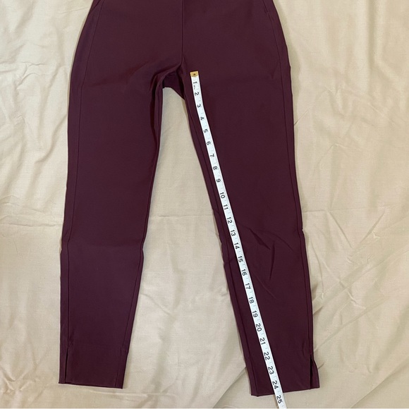 Athleta Wander Slim Ankle Pant Burgundy 2P - Picture 4 of 5